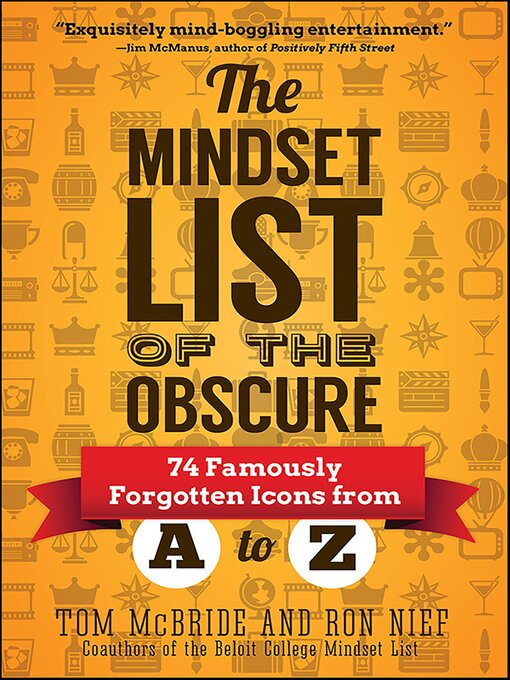 Title details for The Mindset List of the Obscure by Tom McBride - Available